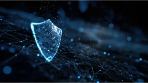 Home 1 Immagine di scudo elettronico per Compliance e AI Act – Hermes Bay